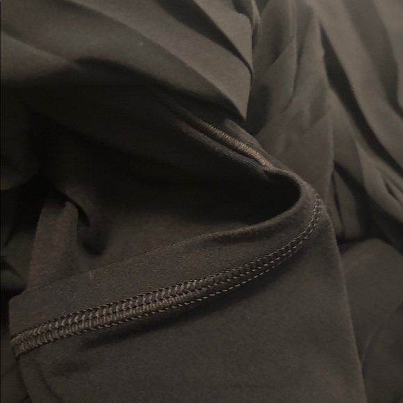 Offline Aerie Black All Aces Tennis pleated Skort SZ L Activewear athleisure - Picture 12 of 13